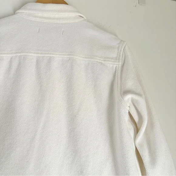 Outerknown Blanket Shirt, White, XS/Small - Picture 9 of 14